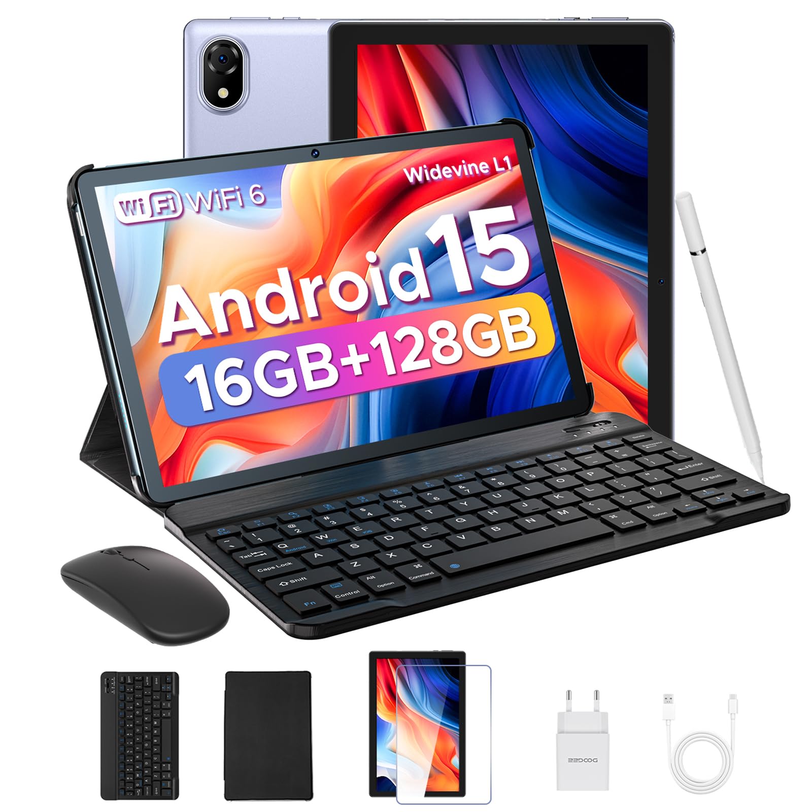 Amazon.com : DOOGEE U10 10 inch Tablet with Keyboard, Tablet 16GB+