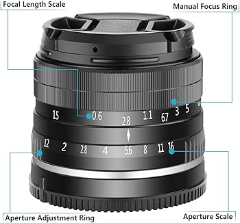 Amazon.co.jp: Neewer 35mm F1.2 大口径プライムAPS-Cアルミニウム