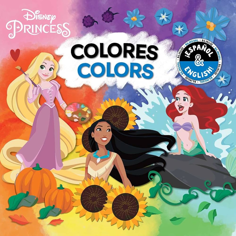Amazon.com: Colors / Colores (English-Spanish) (Disney Princess