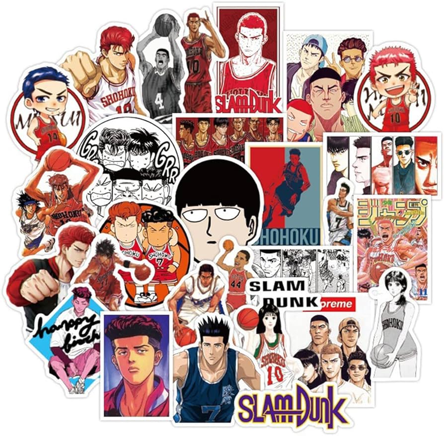 Amazon.co.jp: スラムダンク ステッカー セット100枚セット Slam Dunk