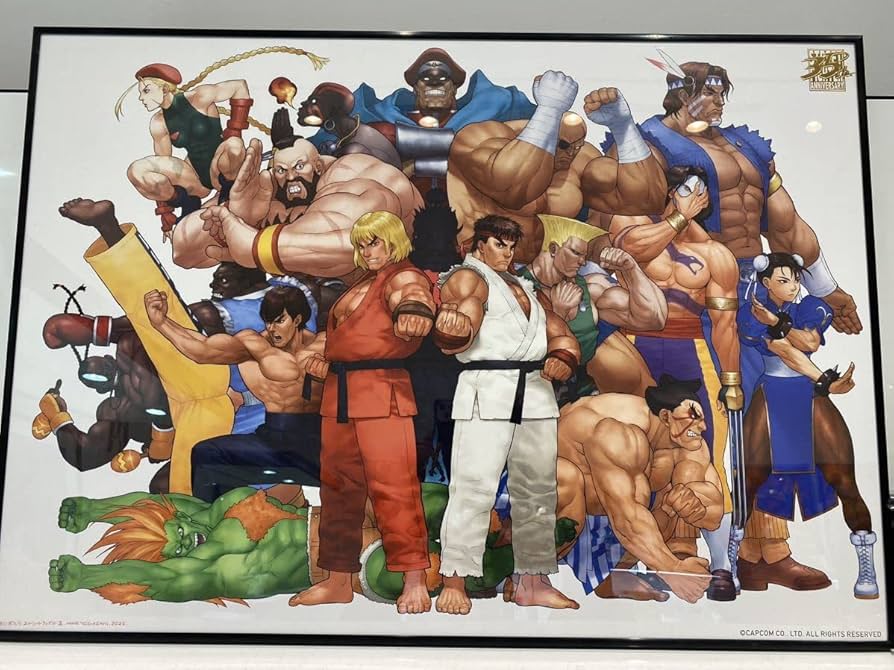 Amazon.co.jp: ストリートファイター展 俺より強いやつらの世界展 B2