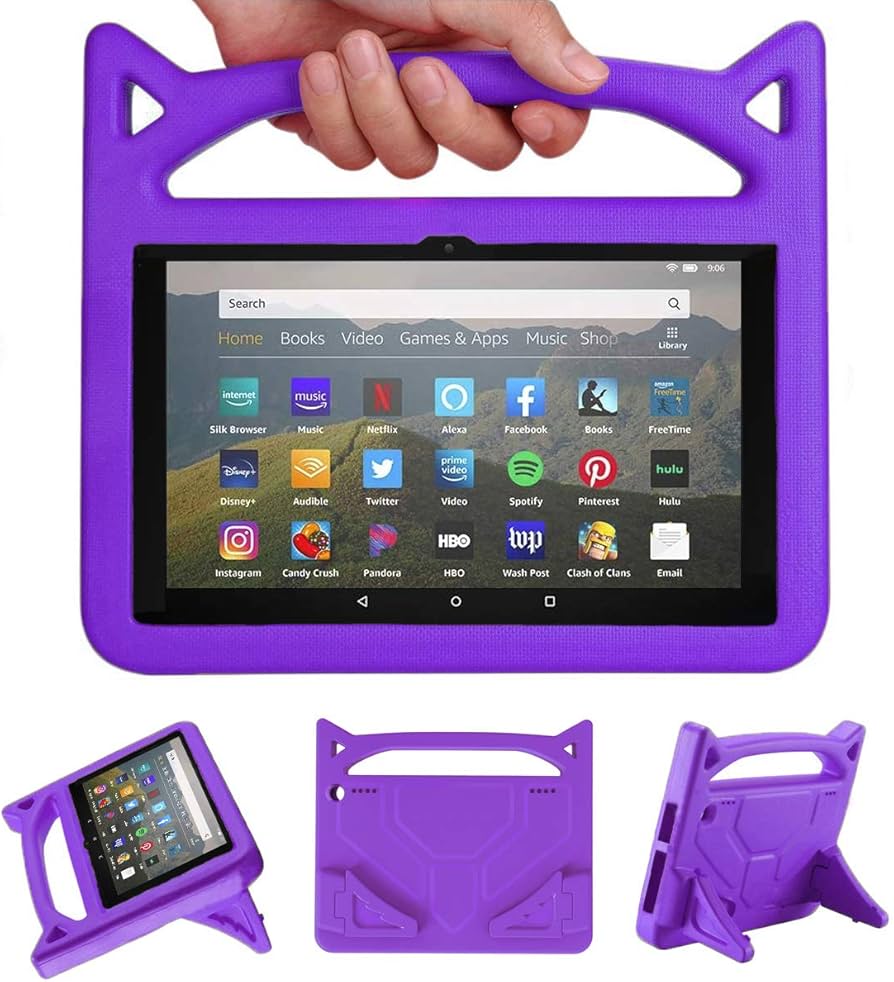 Amazon.co.jp: NewモデルFire HD 8/ HD 8 Plus タブレット ケース