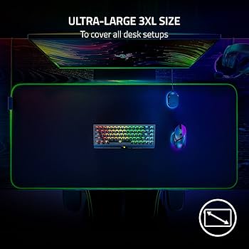 Amazon.com: Razer Goliathus Chroma 3XL Gaming Mouse Pad: Micro
