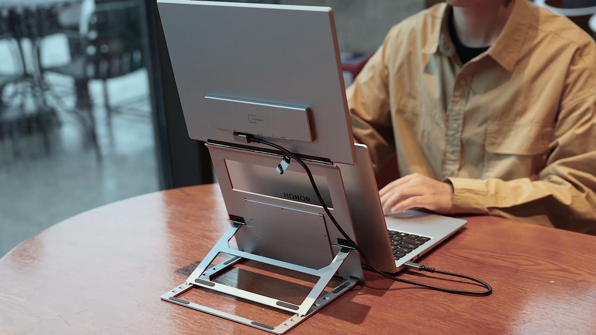 Amazon.co.jp: Laptomo Z1 デュアルモニター 15.6インチ モバイル