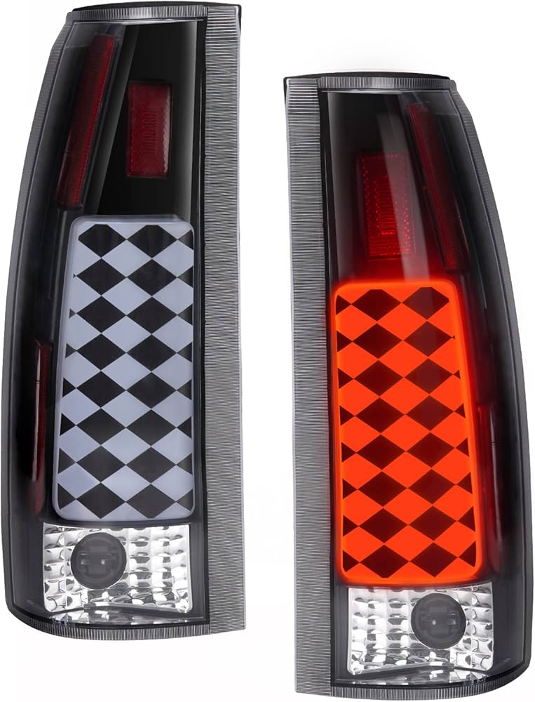Amazon | ILONPA LED交換用テールライトアセンブリペア 92-99 シボレー