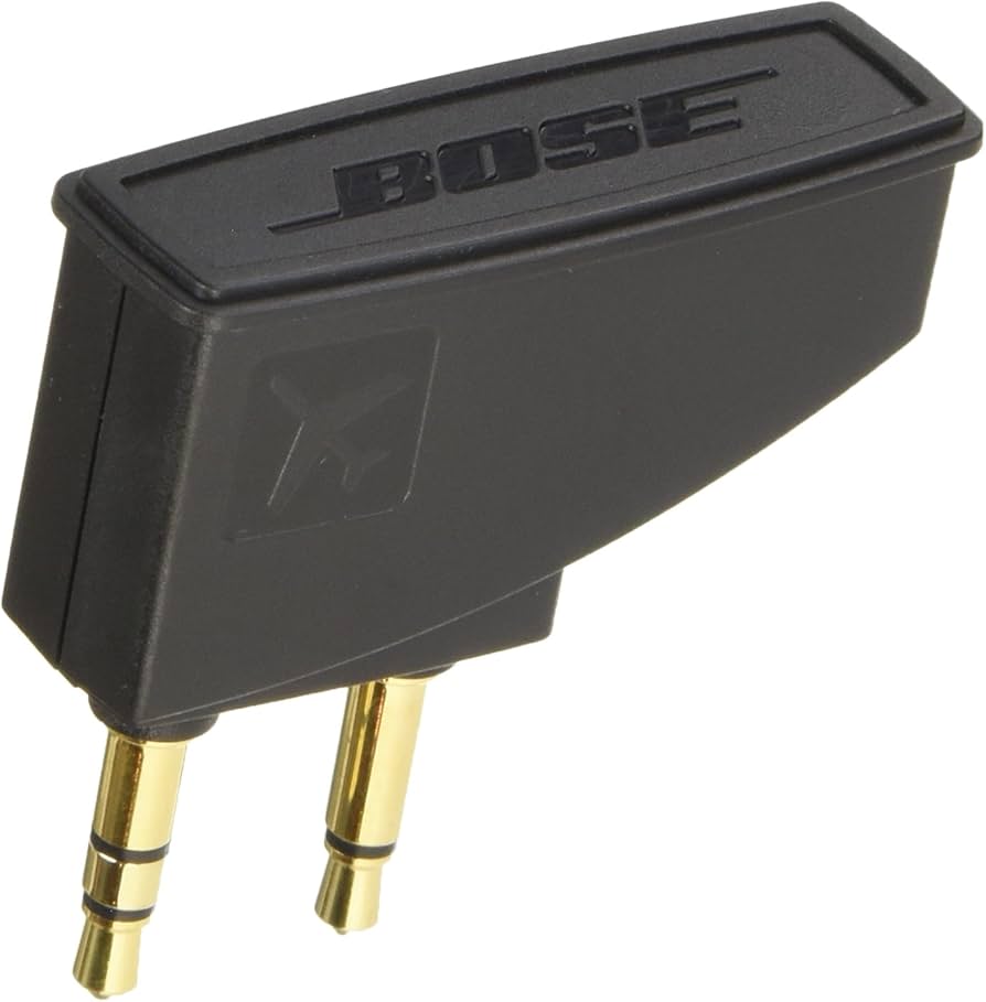 Amazon.co.jp: Bose QuietComfort headphones airline adapter 機内用
