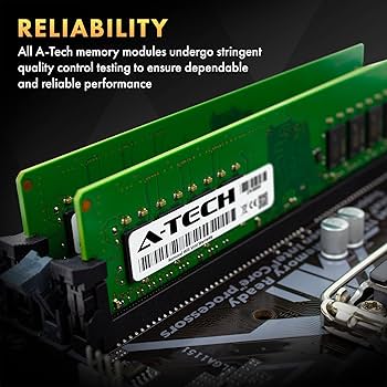 A-Tech 16GB (2x8GB) DDR4 2133MHz DIMM PC4-17000 UDIMM Non-ECC 2Rx8