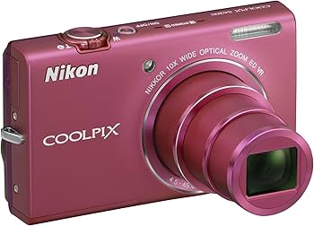 Amazon.com: Nikon COOLPIX S6200 Compact Digital Camera - Pink