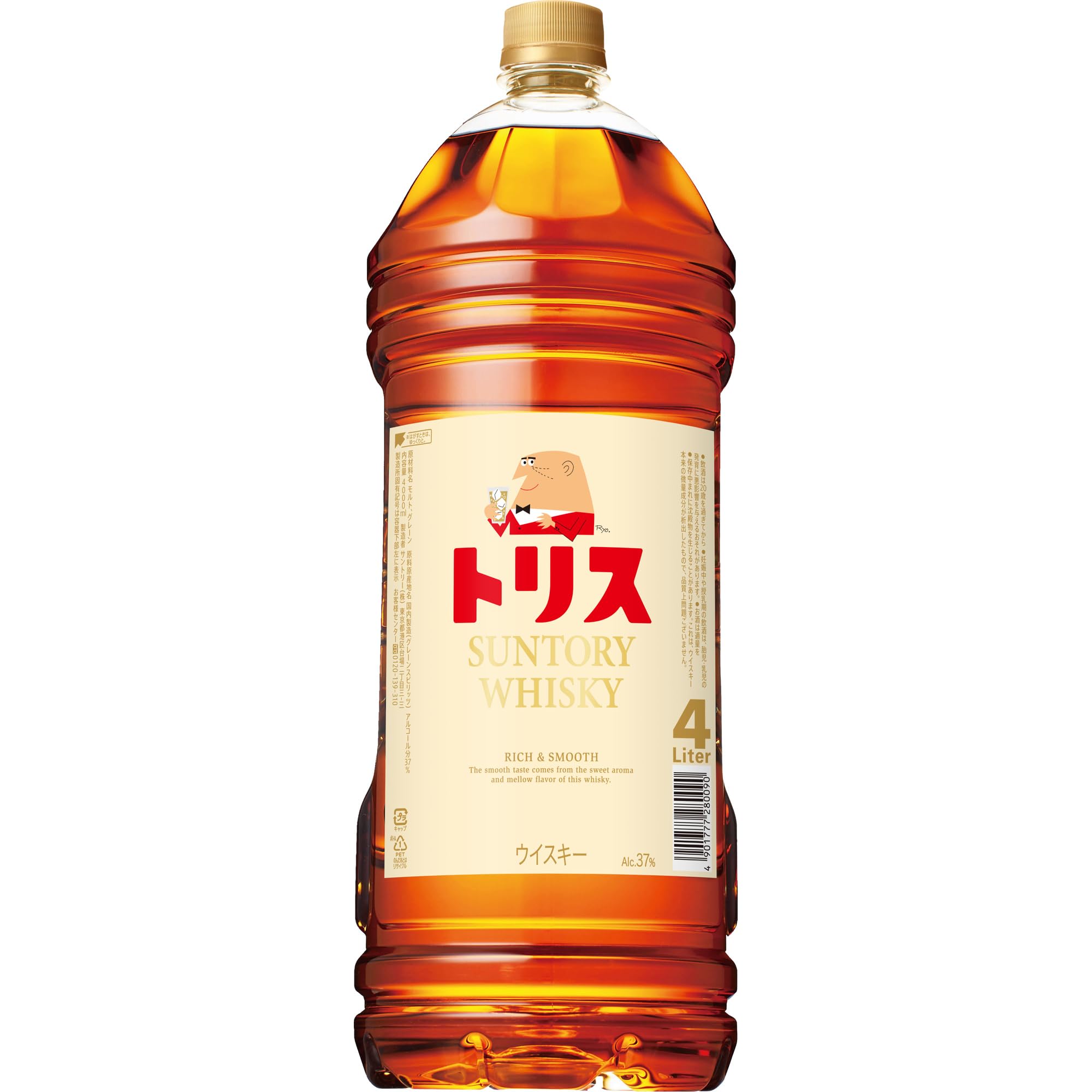 Amazon.co.jp: Torys Classic 4000ml [Suntory Whisky Japan 4 Liters
