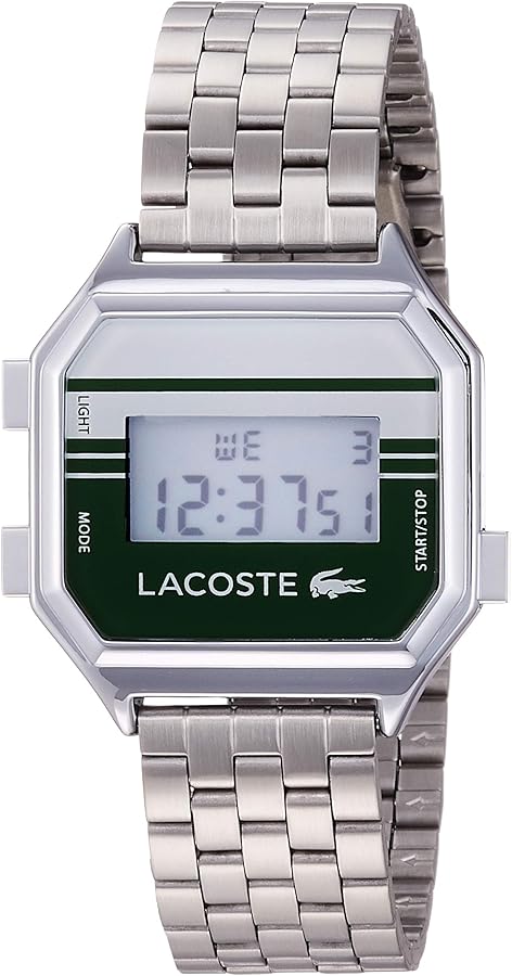 Amazon.co.jp: [ラコステ] 腕時計 BERLIN 2020137 メンズ シルバー