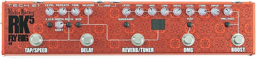 Amazon.co.jp: Tech 21 マルチエフェクトペダル Richie Kotzen