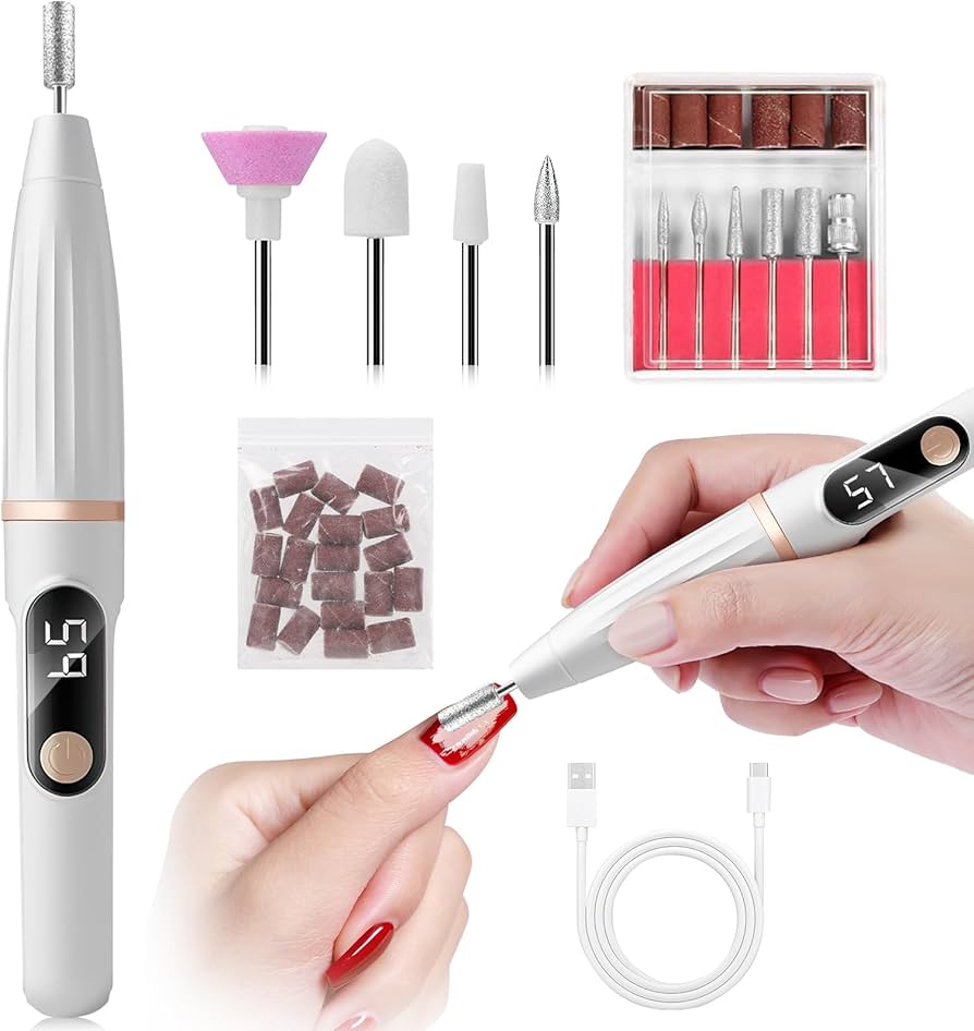 Amazon.co.jp: YAMOOCO ネイルマシン 電動ネイルマシーン コードレス