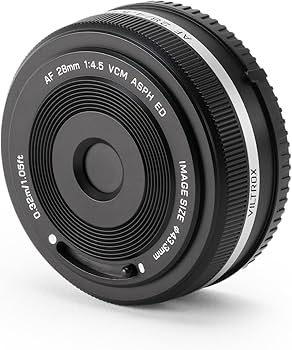 Amazon.com : VILTROX 28mm f4.5 Pancake Lens for Sony E, Auto Focus