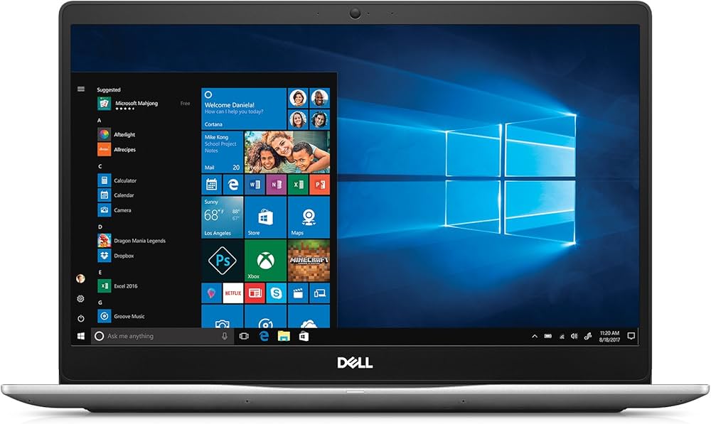 Dell i7570-7817SLV-PUS Inspiron - 8th Gen Intel Core i7 - 8GB