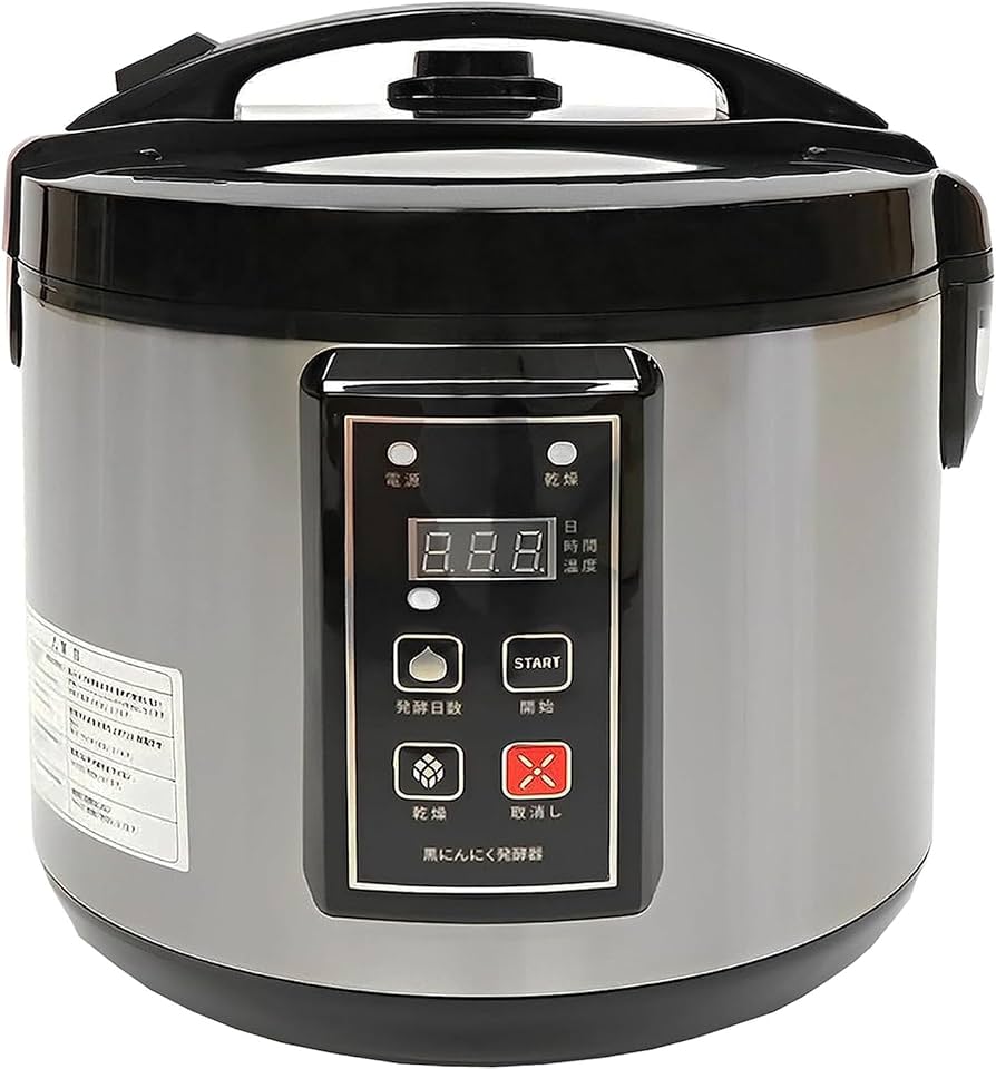 Amazon.co.jp: [東京Deco] 黒にんにく発酵メーカー 最大発酵容量2kg