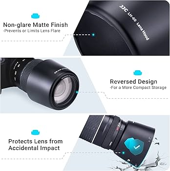 Amazon | JJC レンズフード Canon ET-60 互換 キヤノン Canon EF 75