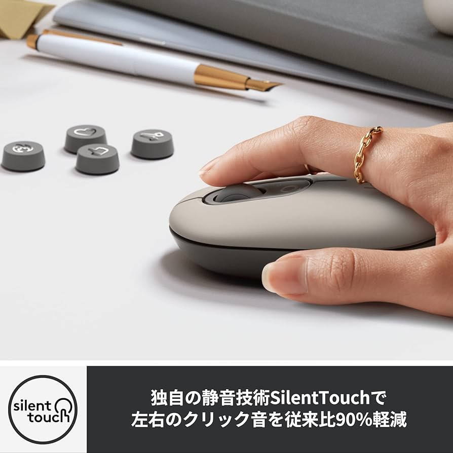 Amazon.co.jp: 【セット買い】Logicool POP KEYS K730GY メカニカル