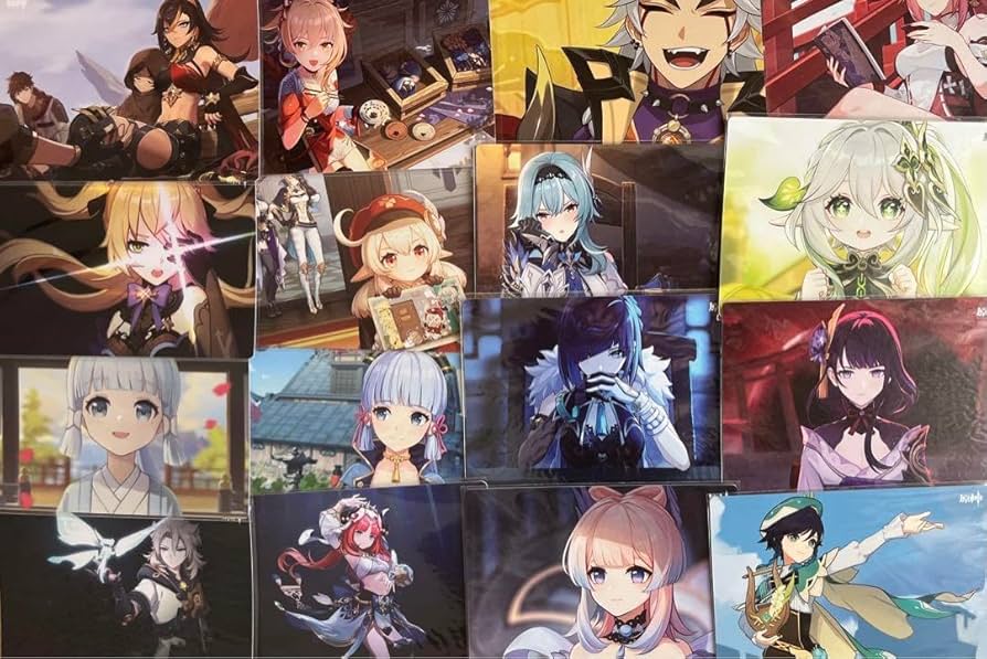 Amazon.co.jp: 原神 原神フェス 2023 ギフトボックス PV ポストカード