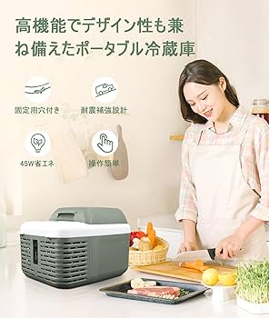 Amazon.co.jp: Alpicool 車載冷蔵庫 11L ポータブル冷蔵庫 小型 -20