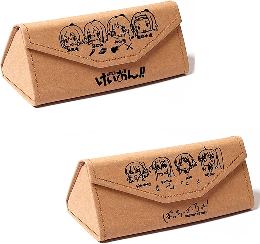 ココちゃん·͜·ᰔᩚ折り畳み式メガネ三角形ケース·͜·ᰔᩚ 手提げバッグ