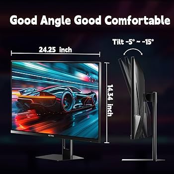 Amazon.com: KTC Gaming Monitor 27 inch 180hz 1ms | Fast IPS Screen