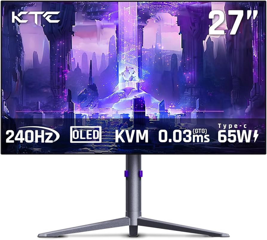 Amazon.com: KTC 27 OLED Monitor - 1440p 240hz Monitor 0.03ms GTG