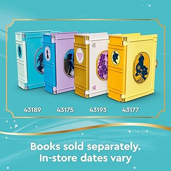 Amazon.com: LEGO Disney Ariel, Belle, Cinderella and Tiana's