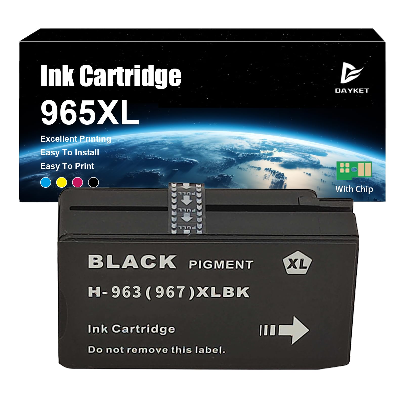 Amazon.co.jp: 965 965XL インクカートリッジ高収量コンボパック交換用