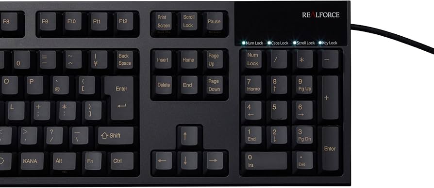 Amazon.co.jp: 東プレ REALFORCE R2 日本語108配列 静電容量無接点方式
