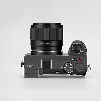 Amazon.com : VILTROX 25mm f1.7 E-Mount Large Aperture STM APS-C