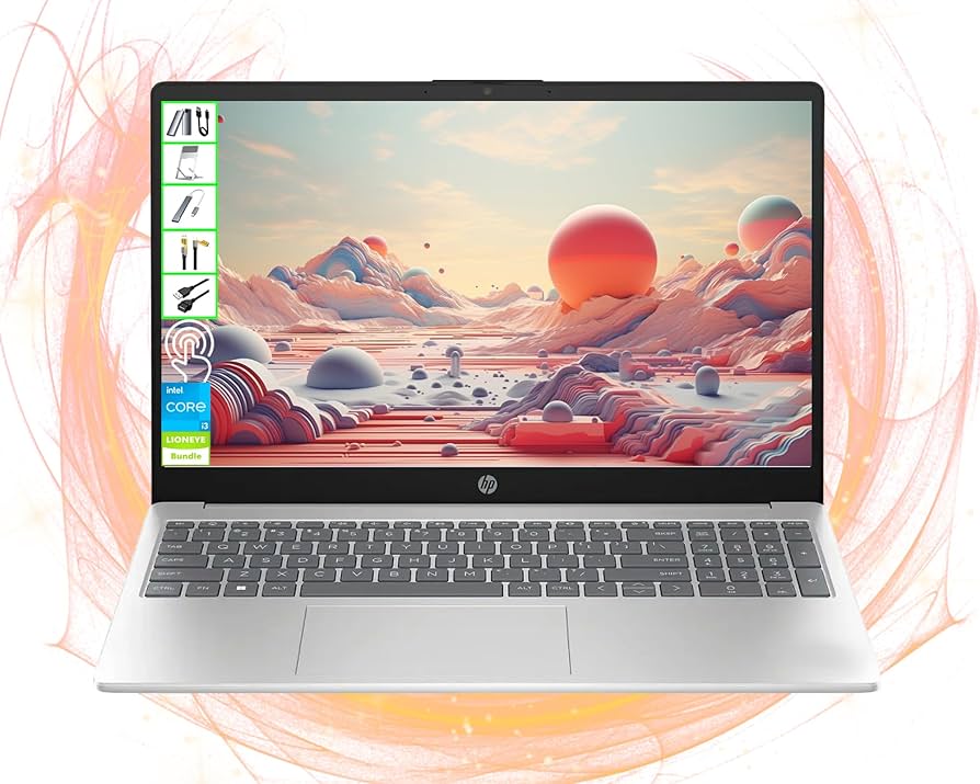 Amazon.com: HP 15 inch Touchscreen Laptop | 15.6