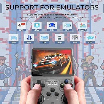 Amazon.com: R36s Pro Retro Handheld Game Console, 3.5in IPS