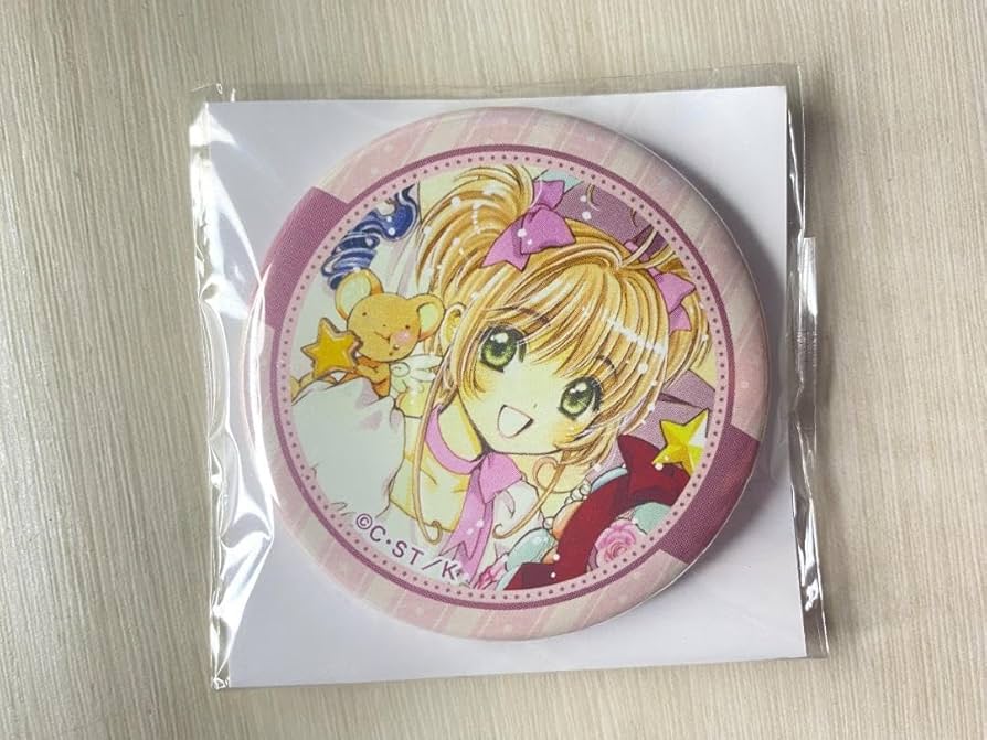 Amazon.co.jp: カードキャプターさくらアニトカフェ 木之本桜 缶バッジ