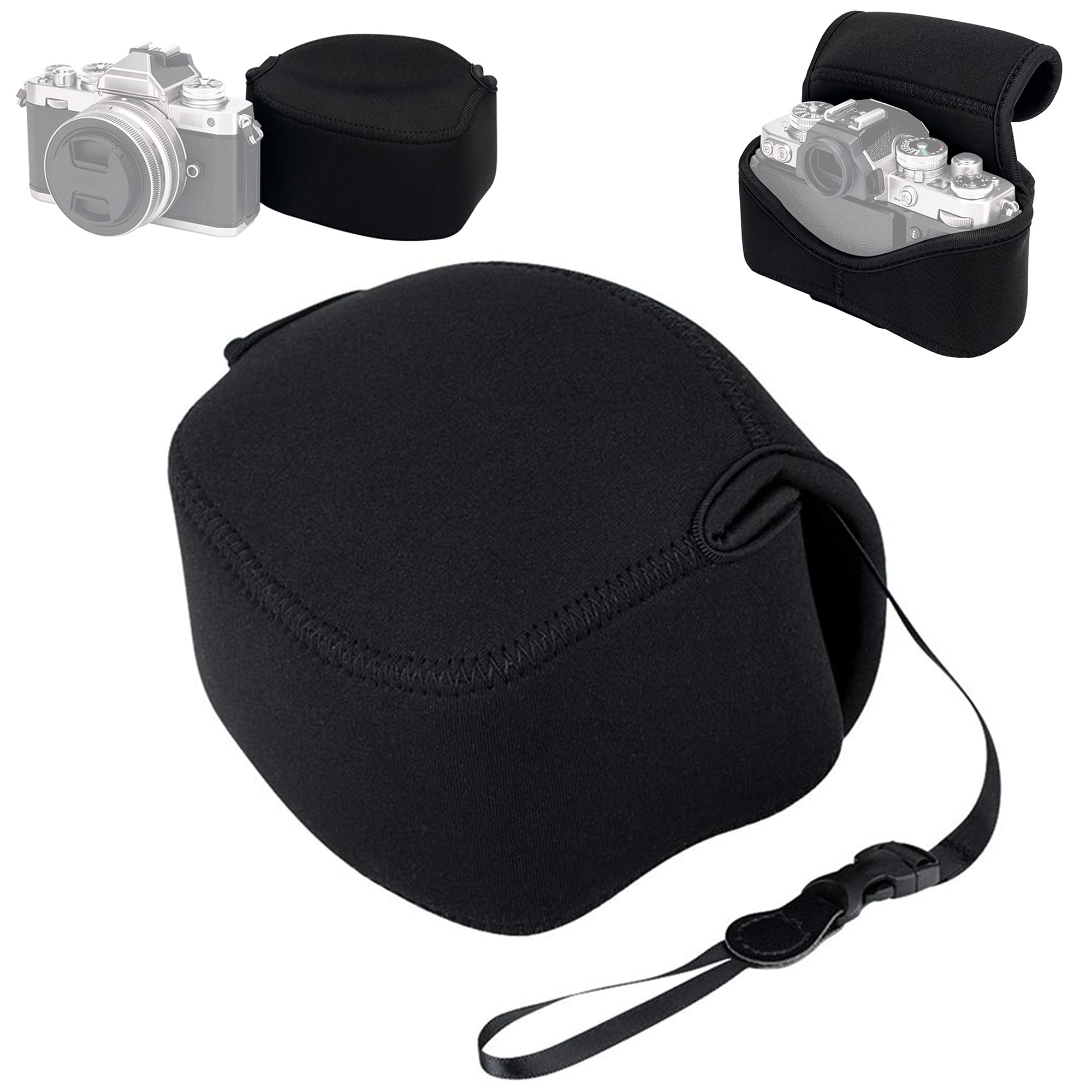Amazon.com : JJC Compact Case Pouch for Sony A6700, ZV-E10 II, ZV