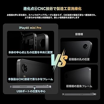 Amazon.co.jp: ALLDOCUBE iPlay60 mini Pro 8.4インチタブレット