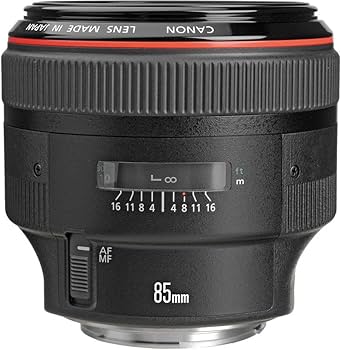 Amazon.com : Canon 85mm F1.2 L II USM EF AF Lens : Camera Lenses