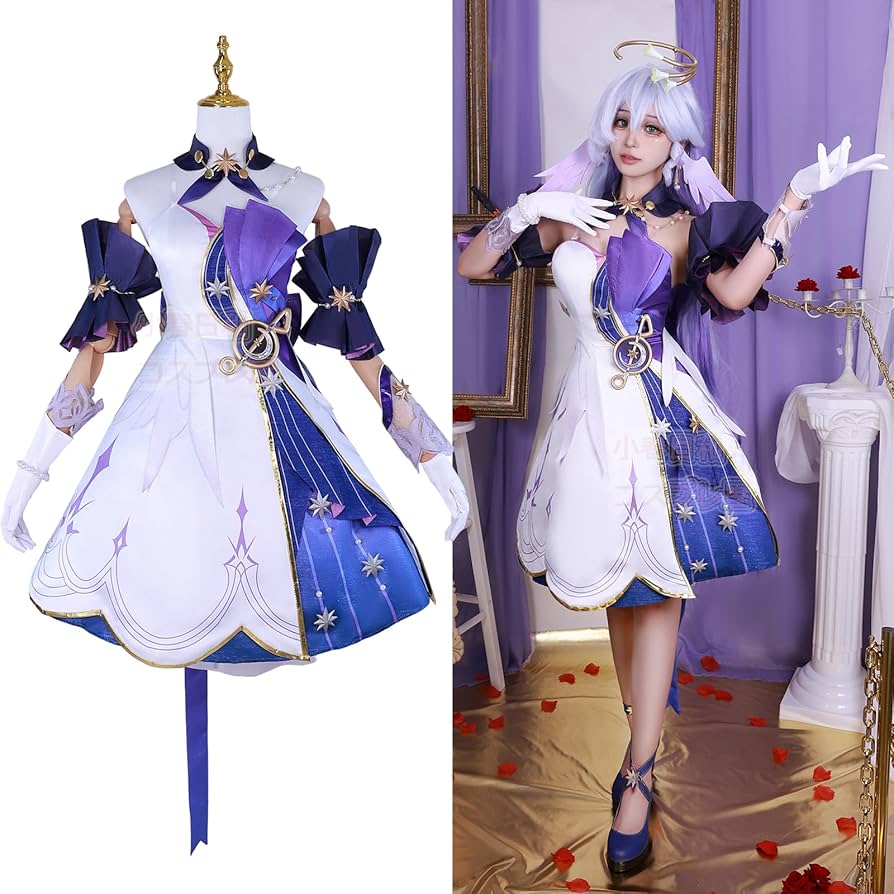 Amazon.co.jp: 崩壊:スターレイル ロビン コスプレ衣装 知更鳥 髪飾り