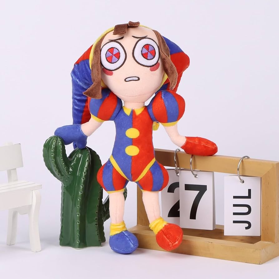 Amazon.co.jp: アメイジングデジタルサーカスぬいぐるみ、11.2インチ