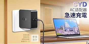 Amazon.co.jp: 24W Chromebook C100p 充電器, CYD Acアダプター 12v 2a