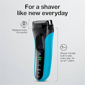 Amazon.com: Braun Electric Series 3 Razor with Precision Trimmer