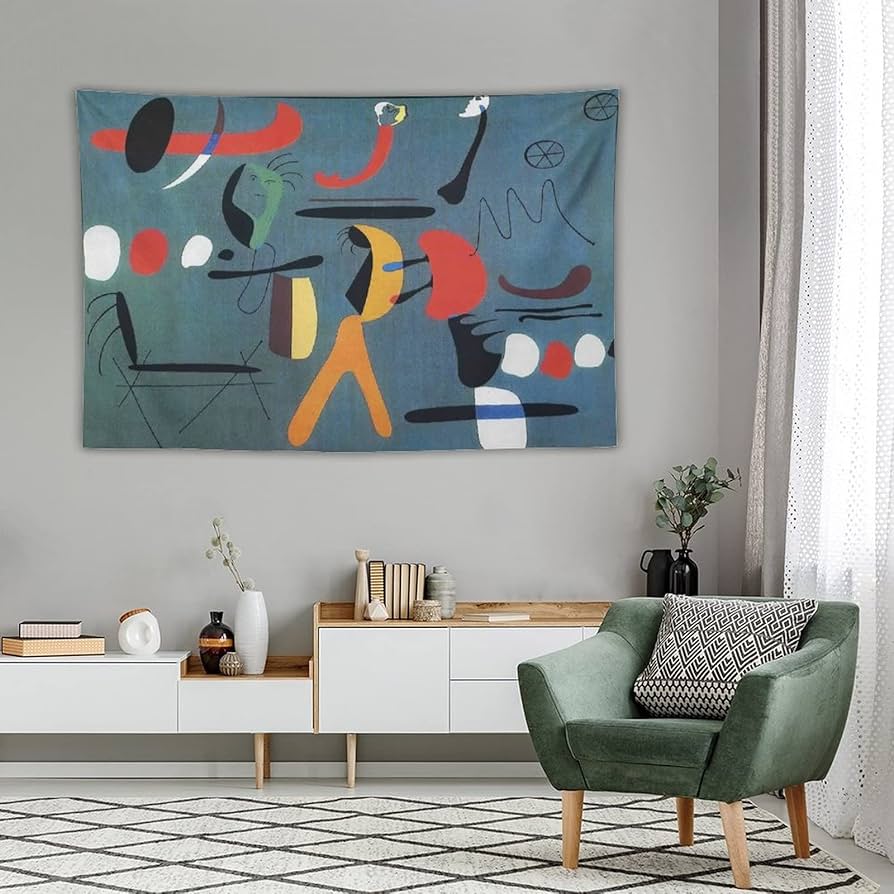 ヴィンテージ絵画目 シュルレアリスムアートオブジェインテリア