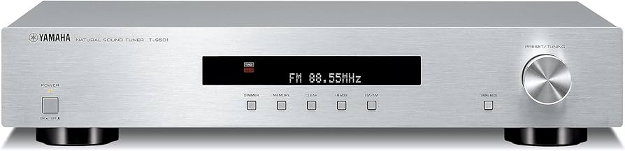 Amazon.co.jp: ヤマハ チューナー T-S501(S)シルバー : 家電＆カメラ
