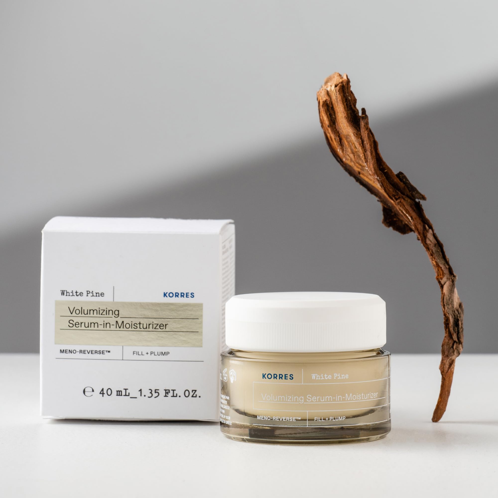 Amazon.com: KORRES White Pine Meno-reverse Volumizing Serum-in