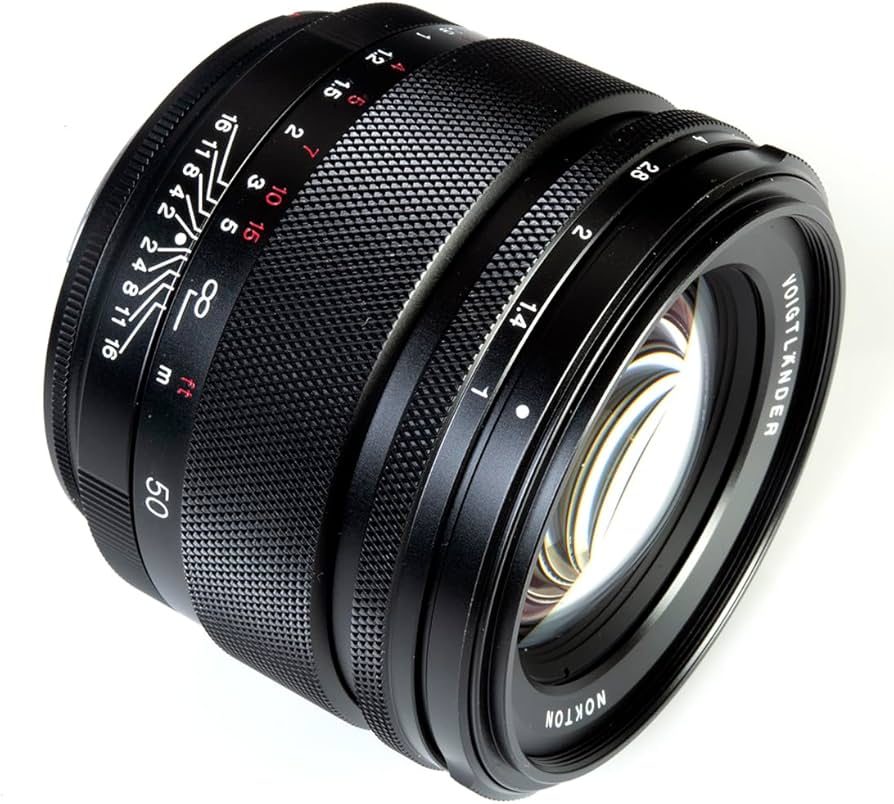 Amazon.com : Voigtlander RF 50mm f/1.0 Nokton Aspherical GA Lens