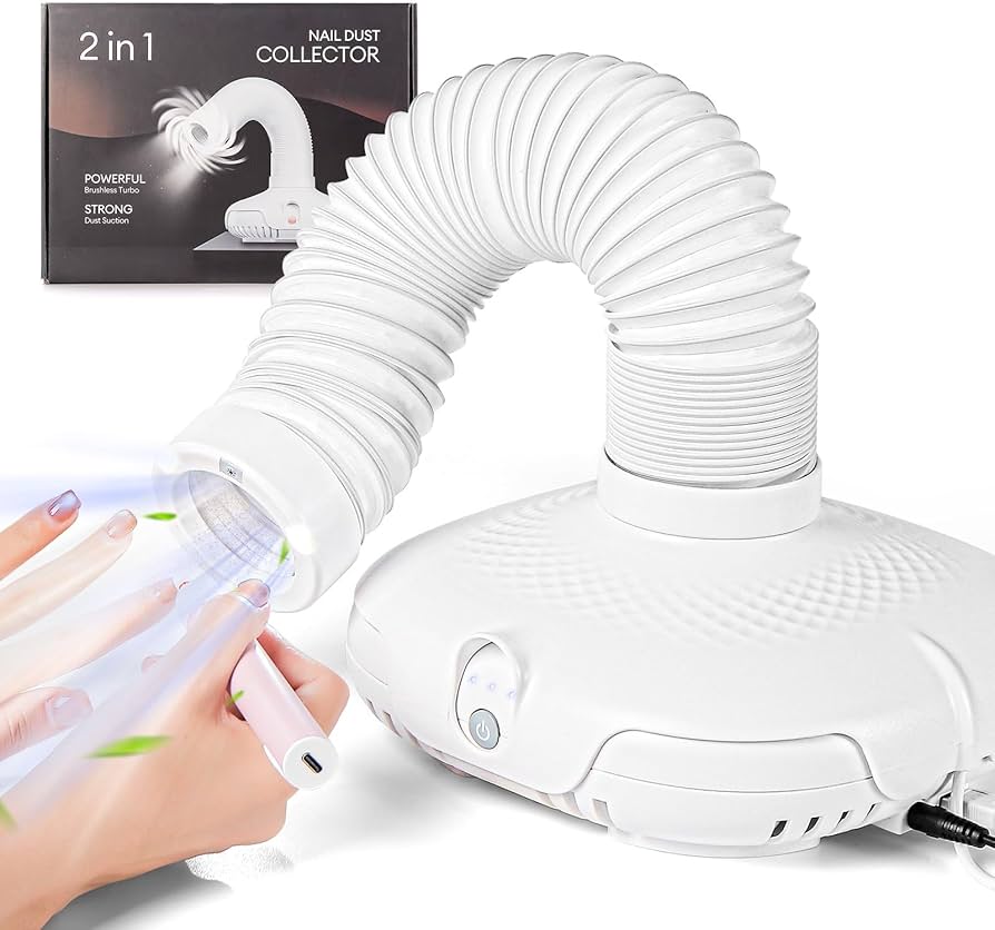 Amazon | LIARTY ネイル 集塵機 2in1 130W強力な吸引ファン付き ネイル
