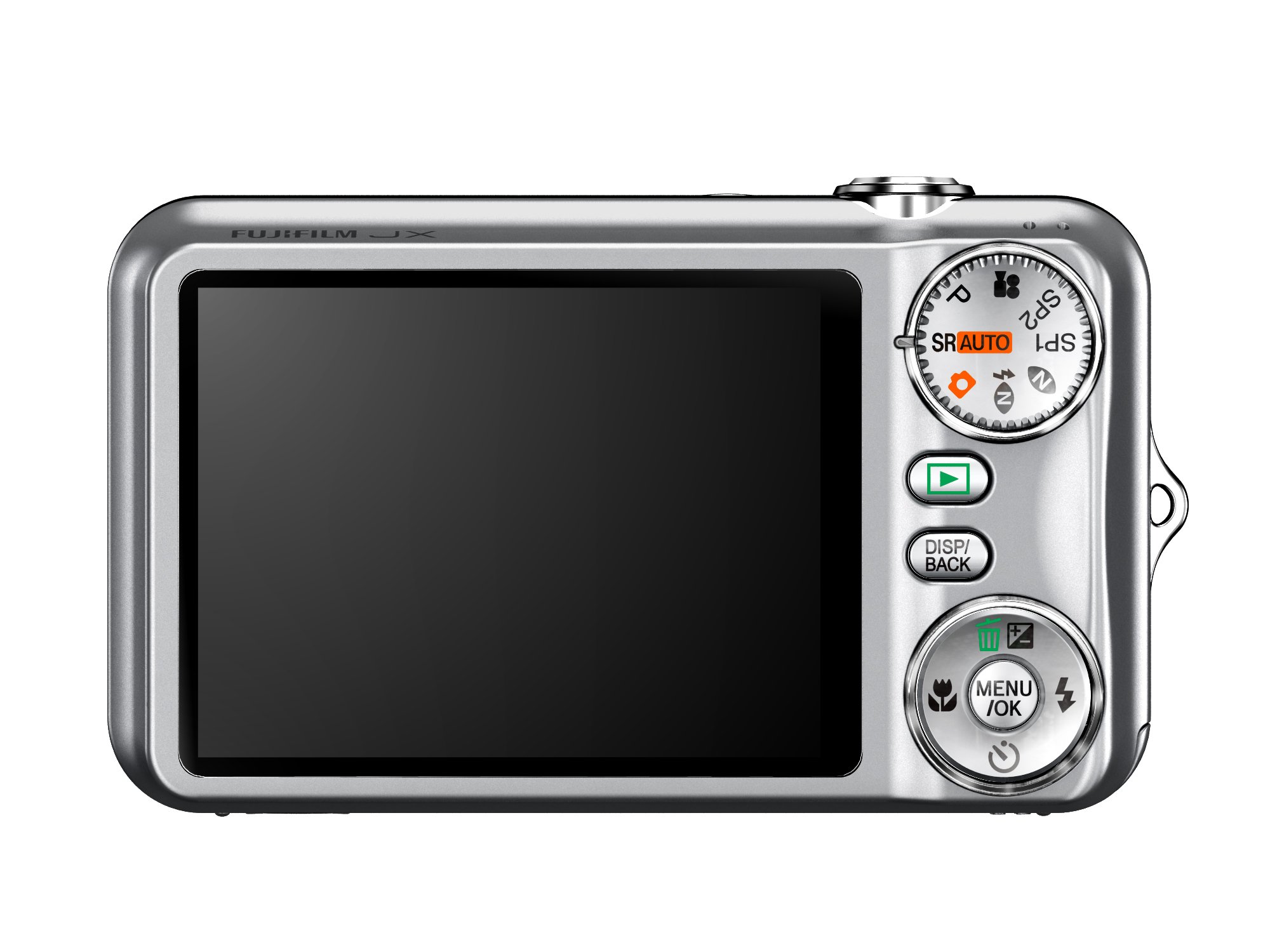 Fujifilm FinePix JX200 Digital Camera - Silver (12MP, 5x Optical