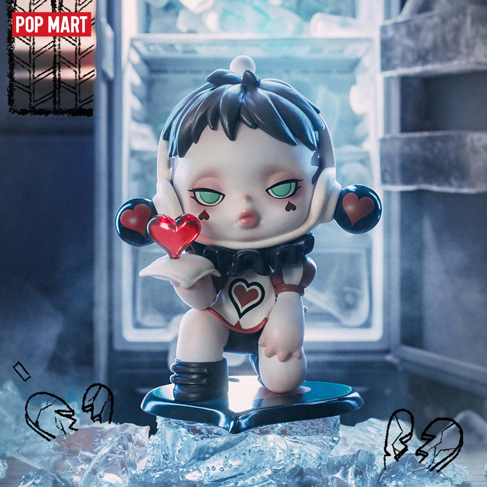 Amazon.co.jp: POP MART SKULLPANDA ウィークデイ ワンダーランド