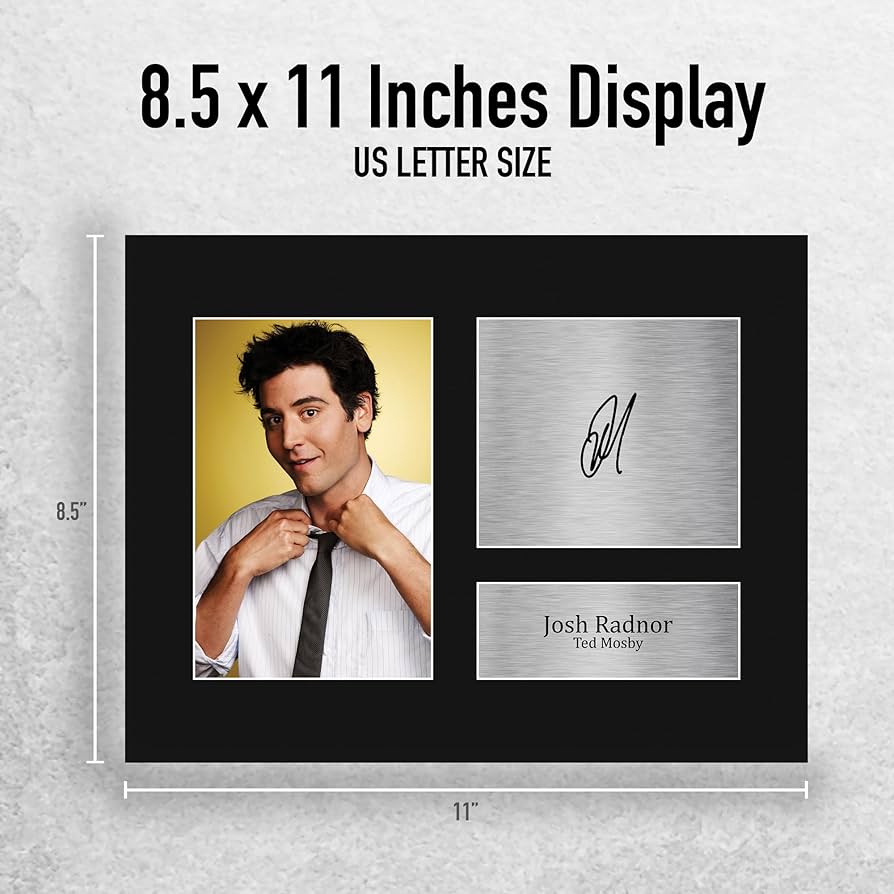 Amazon.com: HWC Trading Josh Radnor How I Met Your Mother Gifts