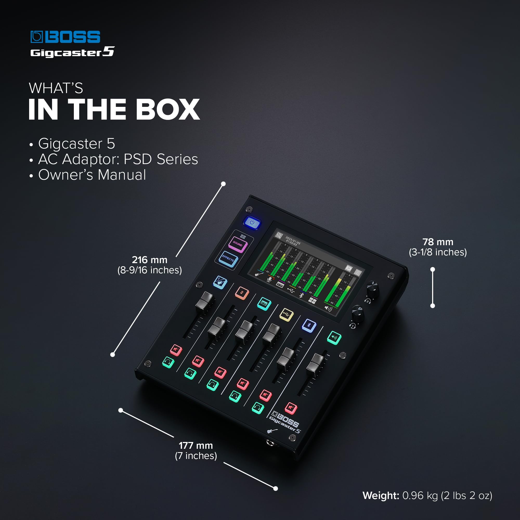 Amazon.co.jp: BOSS ボス/Gigcaster 5 (GCS-5) 配信用オーディオ