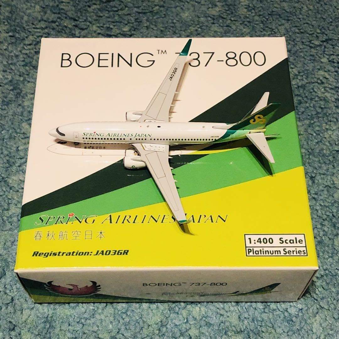 Amazon.co.jp: SPRING AIRLINES JAPAN 春秋航空日本 737-800 : おもちゃ